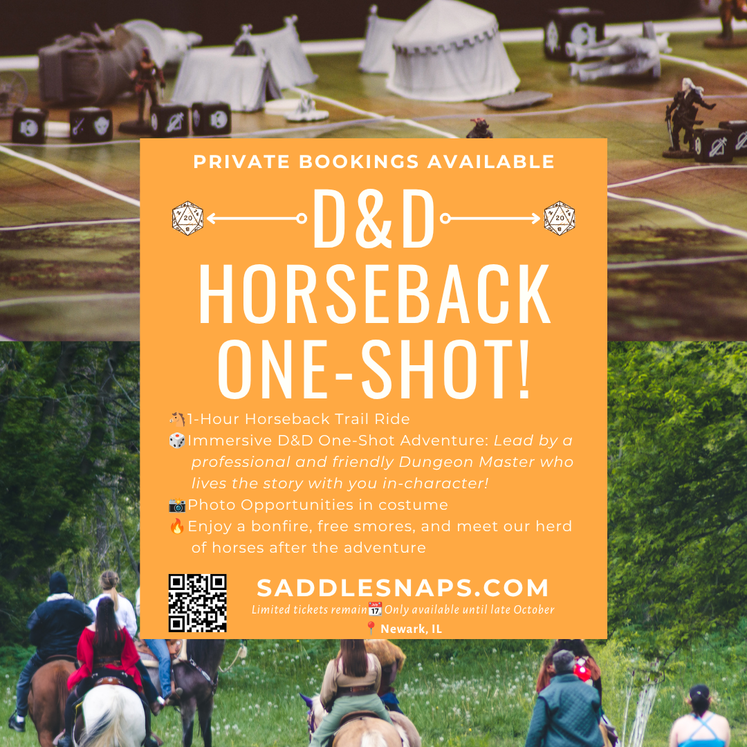 D&D One-Shot on Horseback! (July-October, 2026) Chicago, IL (USA)