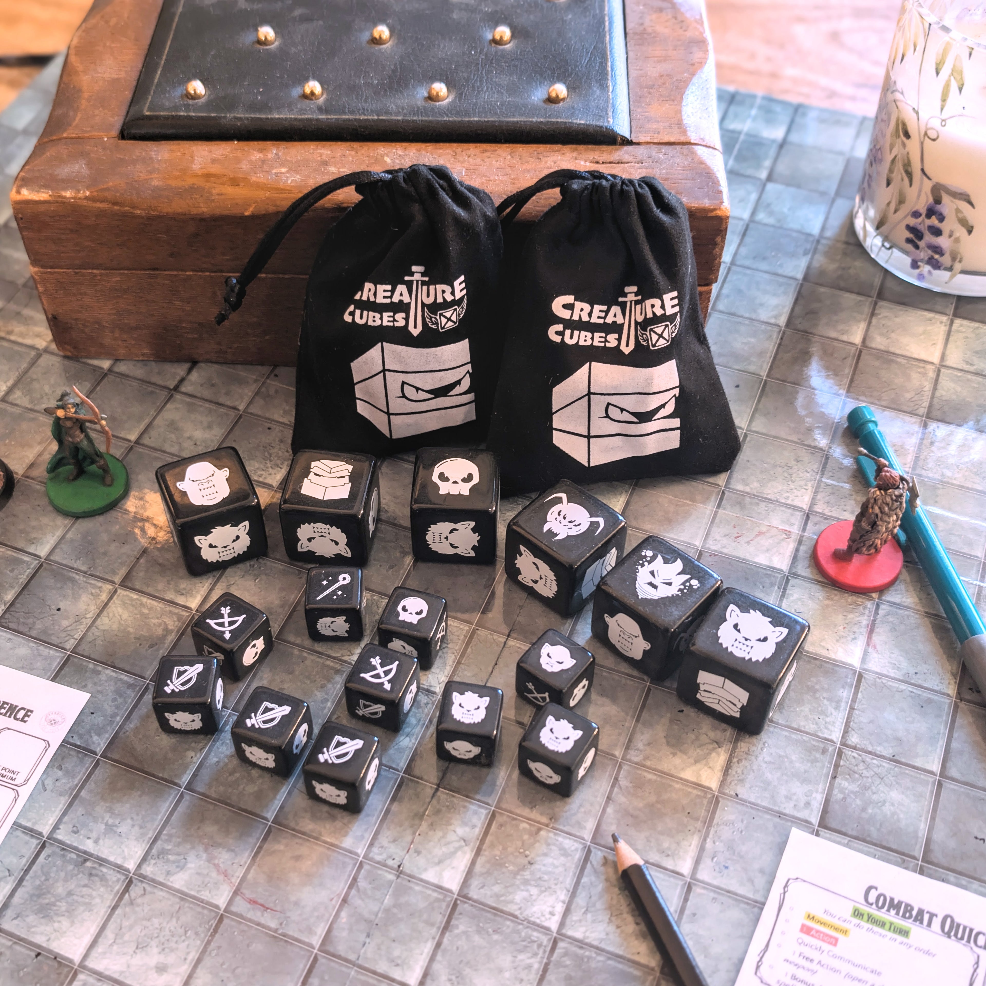 Creature Cube Minis - "Core Creatures" Set